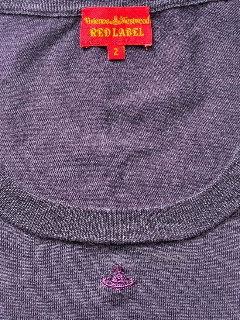 Vivienne Westwood Vivienne Westwood Purple Knit Orb Embroidery Long Sleeve D Size M / US 6-8 / IT 42-44 - 5 Thumbnail