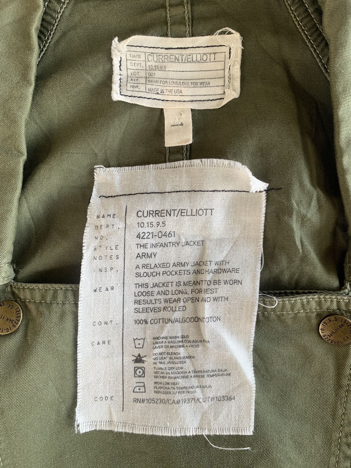 Current/Elliot Current elliot military Size L / US 10 / IT 46 - 3 Thumbnail