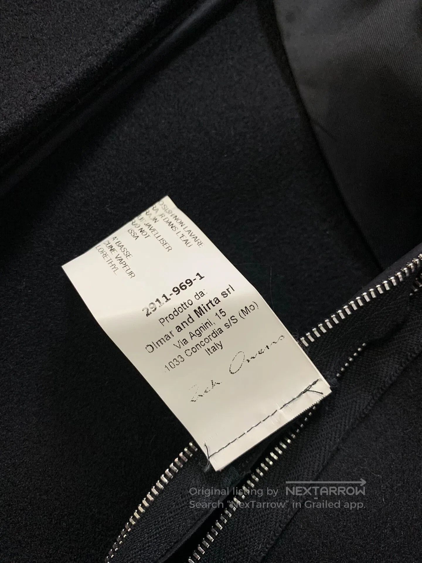 Rick Owens Rick Owens Wool Long Zip Coat. Size US S / EU 44-46 / 1 - 6 Thumbnail