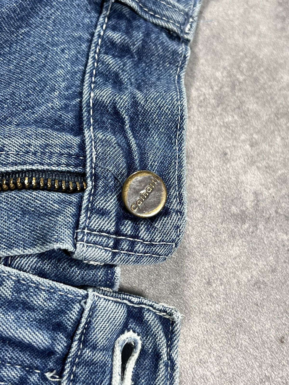 Carhartt × Vintage Vintage 90s Carhartt Baggy Denim Pants Mug Distressed Jeans Size US 31 - 9 Thumbnail