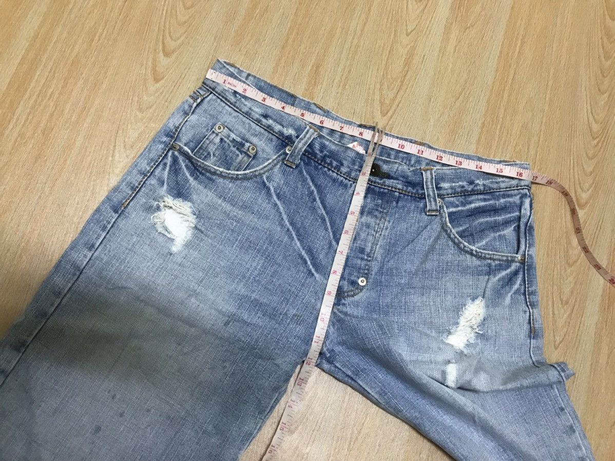 Japanese Brand Vintage Japan G-Land Edge Distressed Denim Pants Big Skulls Size US 32 / EU 48 - 8 Thumbnail