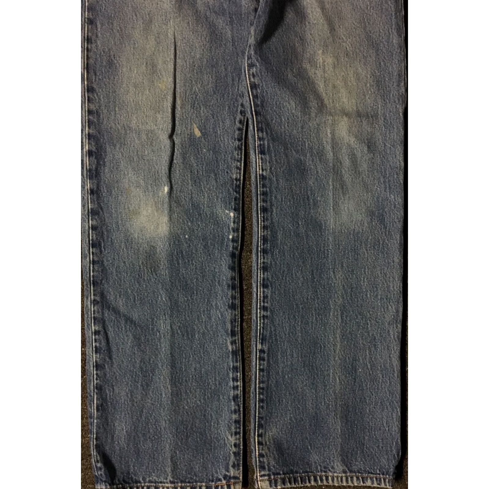 Levi's VINTAGE Levi's 501 Jeans Button Fly 31/31 90s Grunge Punk Biker Skate Mens Blue Denim Size US 31 - 6 Thumbnail