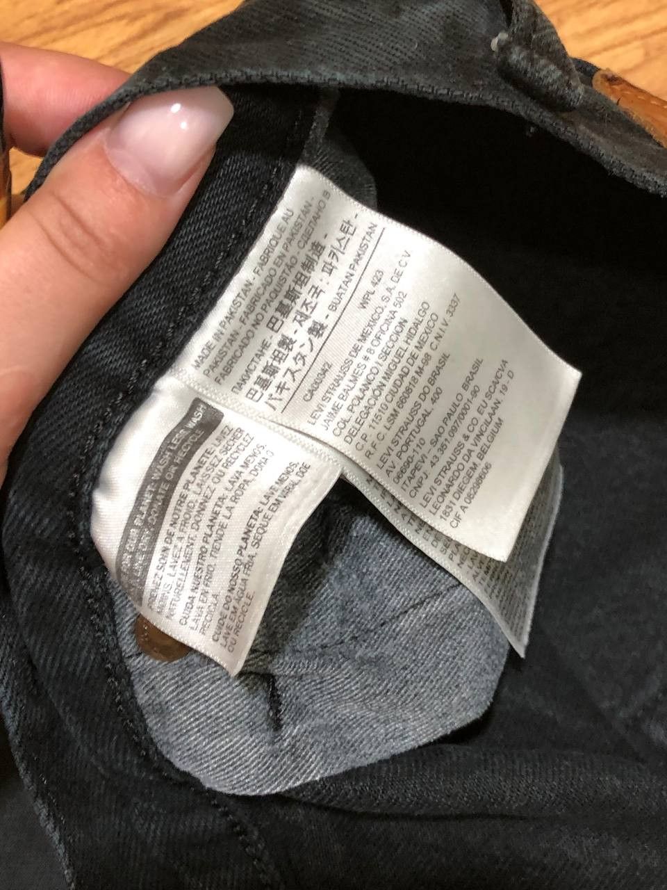 Levi's black jeans Levi's 501 premium Vintage streetwear W34 Y2K Size US 34 / EU 50 - 3 Thumbnail