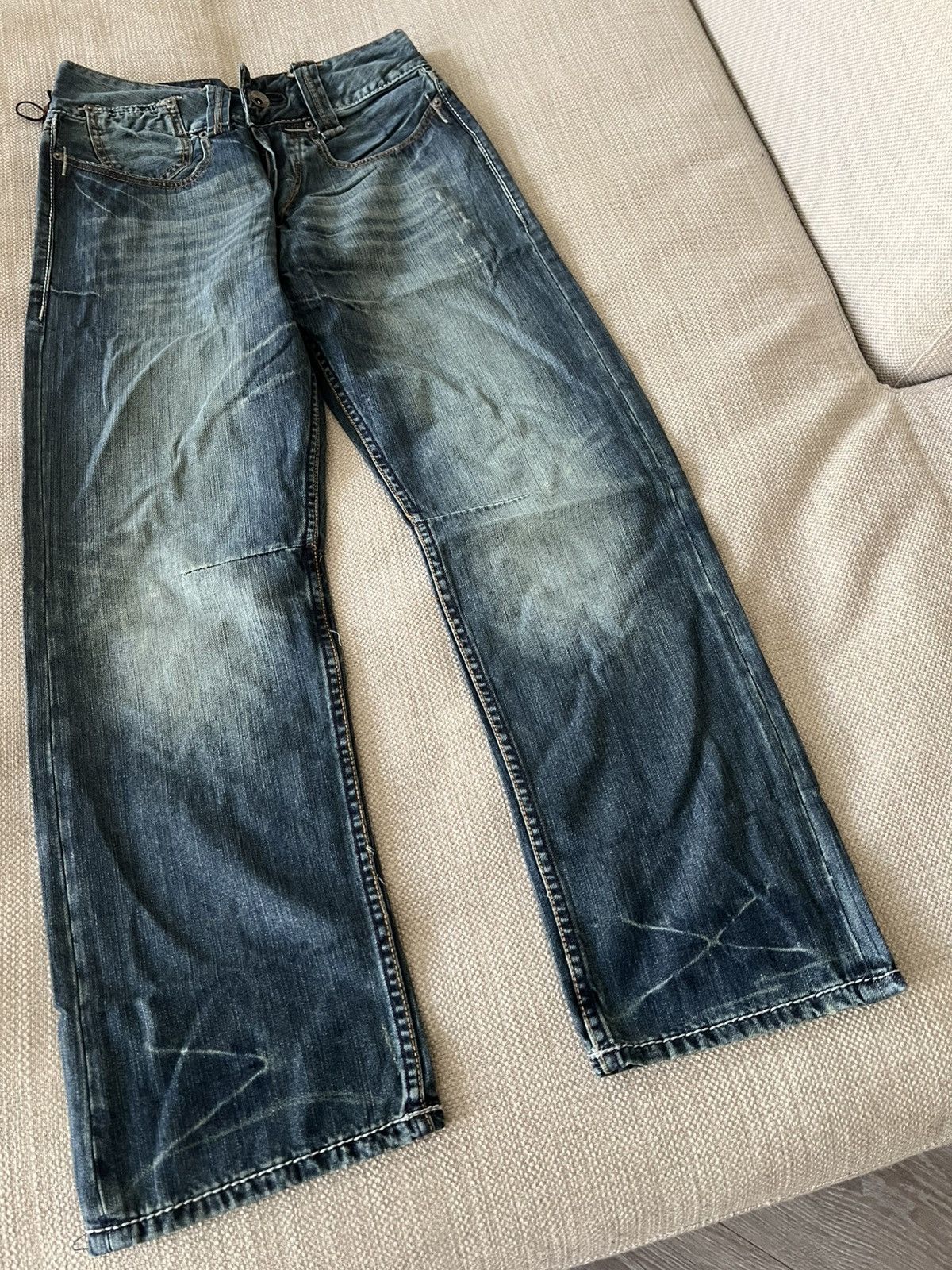Ed Hardy Vintage 💥 Ed Hardy Jeans by Christian Audigier Pants Size US 30 / EU 46 - 10 Thumbnail