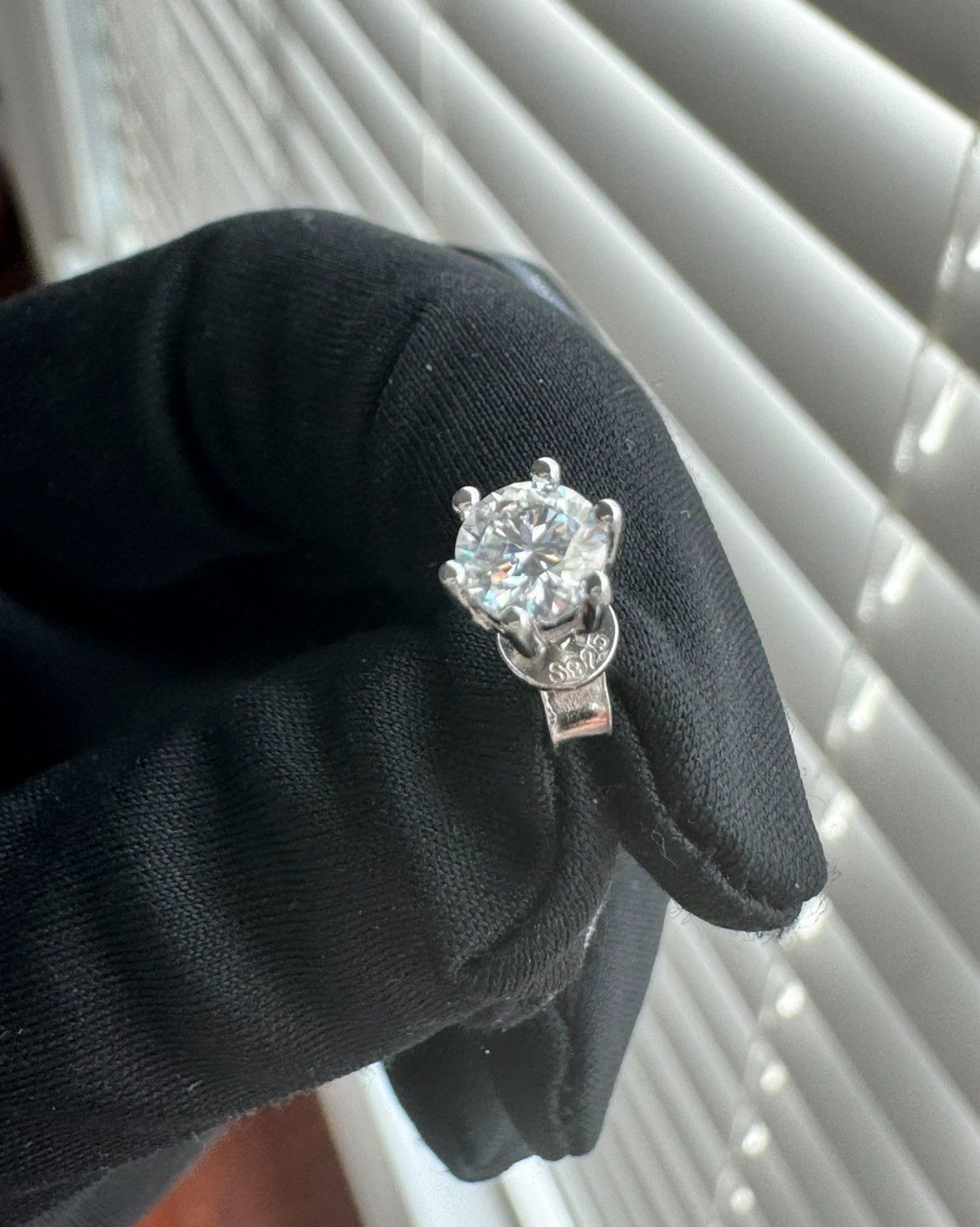 Other Moissanite Stud Earrings Size ONE SIZE - 3 Thumbnail
