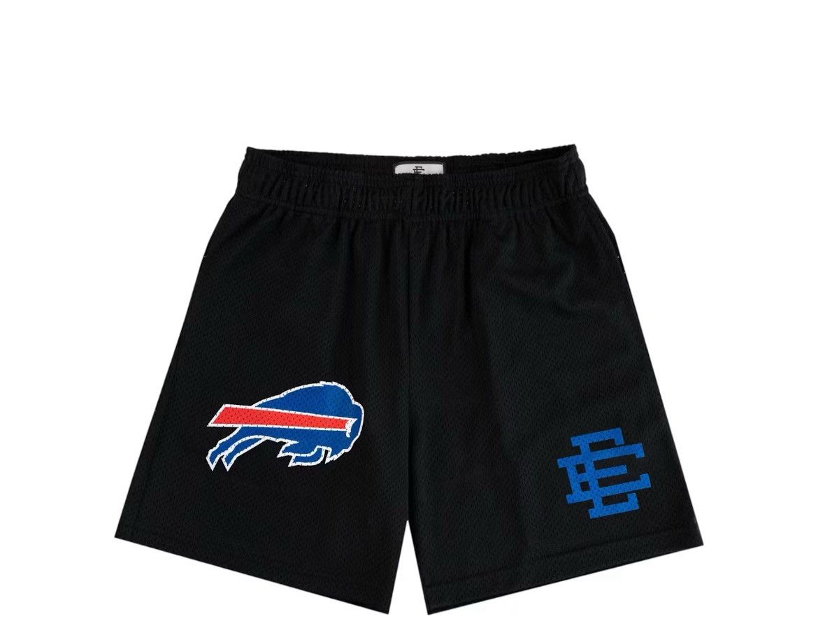 Eric Emanuel Eric Emanuel black Buffalo Bills shorts medium Size US 30 / EU 46 - 1 Thumbnail