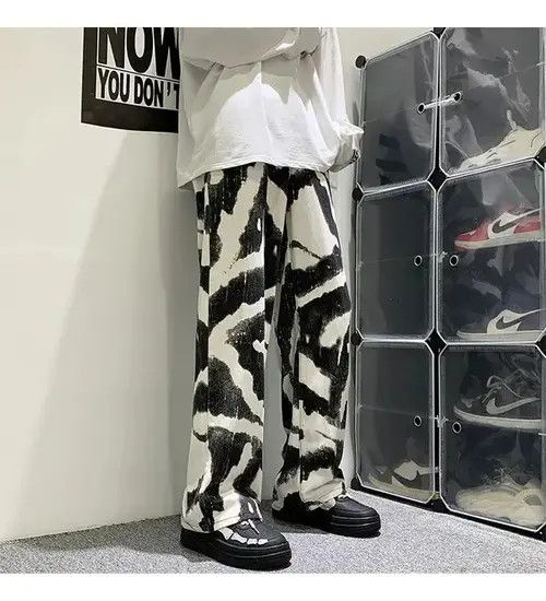 Jean Streetwear Tie-dye Jeans Size US 32 / EU 48 - 2 Thumbnail