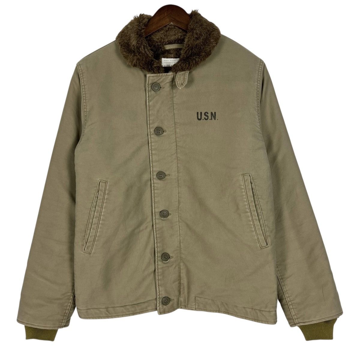 Buzz Rickson's × Vintage VINTAGE US NAVY DECK JACKET Size US M / EU 48-50 / 2 - 1 Thumbnail