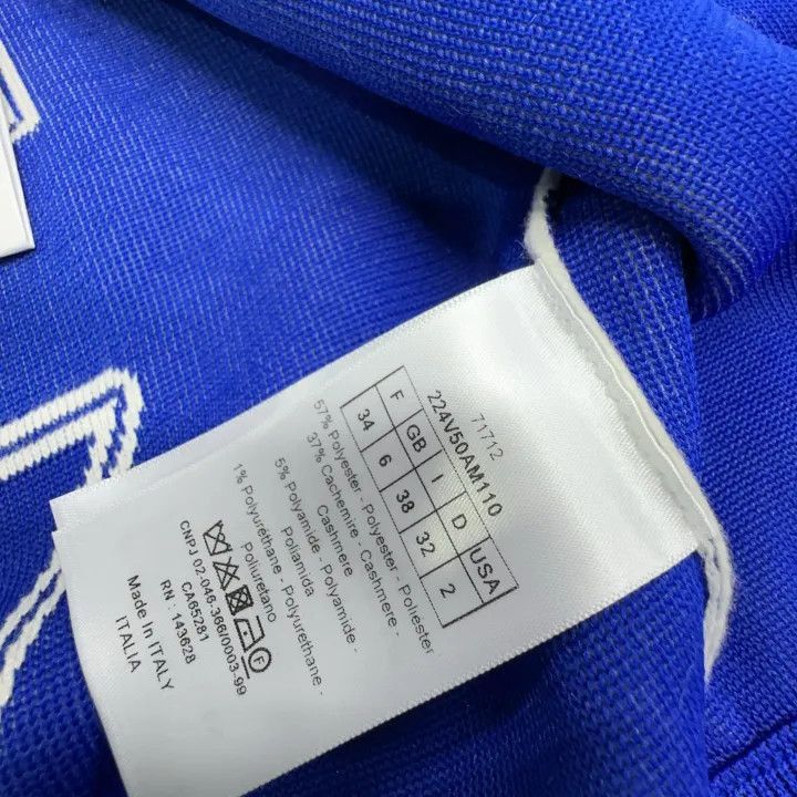 Other Dior SS22 Vibe Blue Logo Jacket for Women 0079-2507 Size S / US 4 / IT 40 - 7 Thumbnail