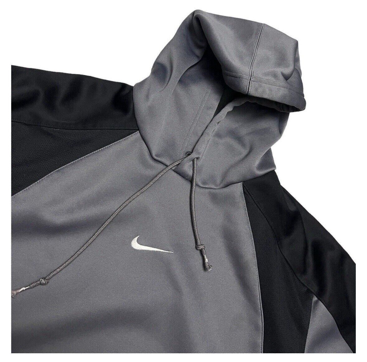 Nike Nike Swoosh Center Check Retro 2000s Y2K Hoodie Sweatshirt Size US XL / EU 56 / 4 - 2 Thumbnail