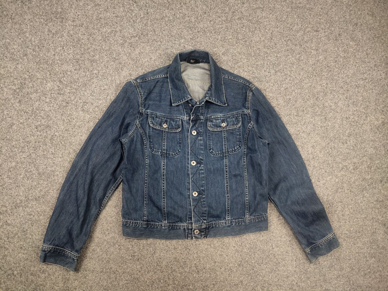 Diesel Vintage 90's Diesel Gregg Denim Button Jacket Y2K Style LGB Size US L / EU 52-54 / 3 - 2 Thumbnail