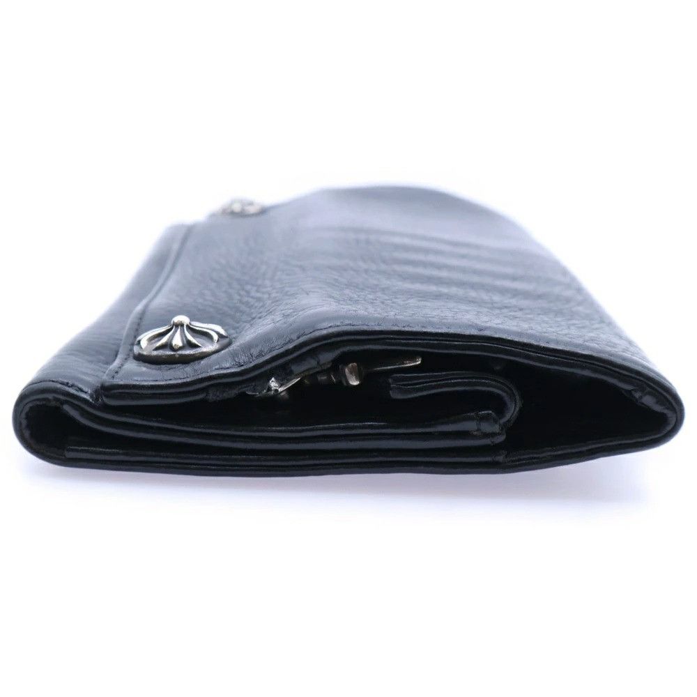 Chrome Hearts CHROME HEARTS CROSS BUTTON LEATHER LONG WALLET Size ONE SIZE - 9 Thumbnail