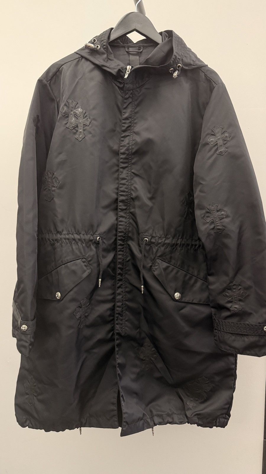 Chrome Hearts CHROME HEARTS 21 CROSS PATCH RAIN COAT Size US L / EU 52-54 / 3 - 4 Thumbnail