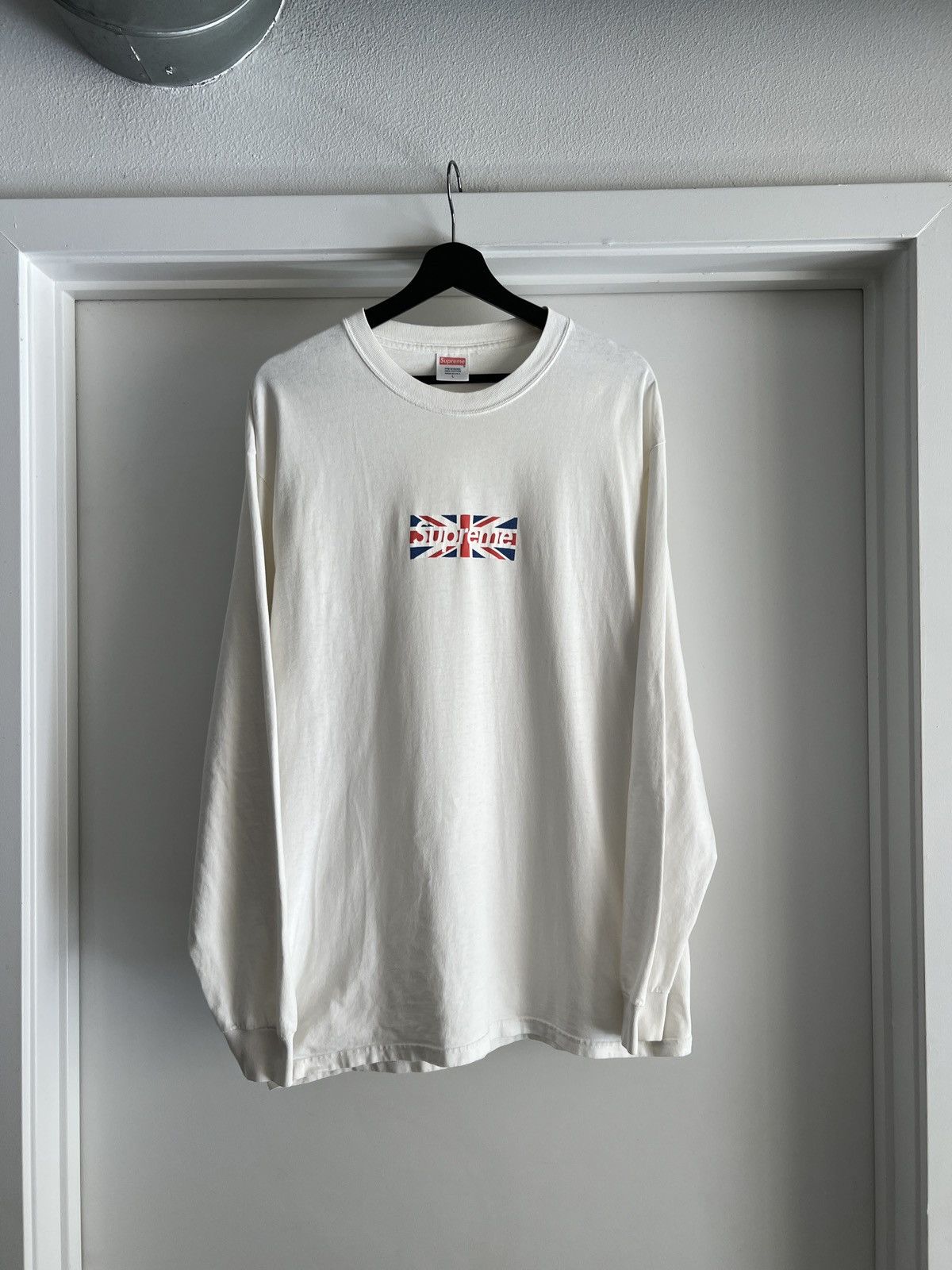 Supreme F/W 2011 Union Jack Longsleeve (London Opening) Size US L / EU 52-54 / 3 - 1 Thumbnail