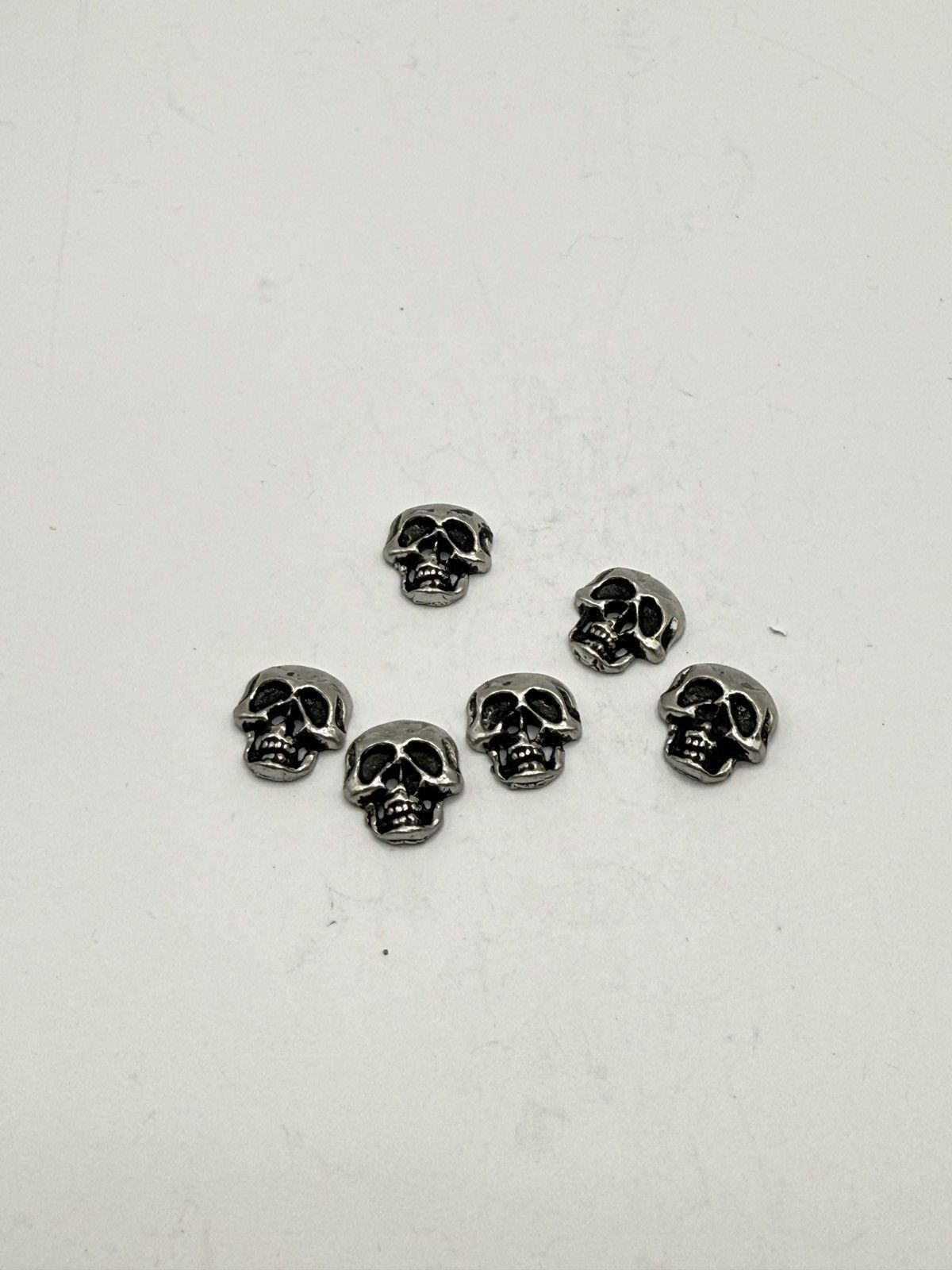 Seditionaries Alchemy England 90s Skull Charms biker/goth chrome erd Size ONE SIZE - 3 Thumbnail