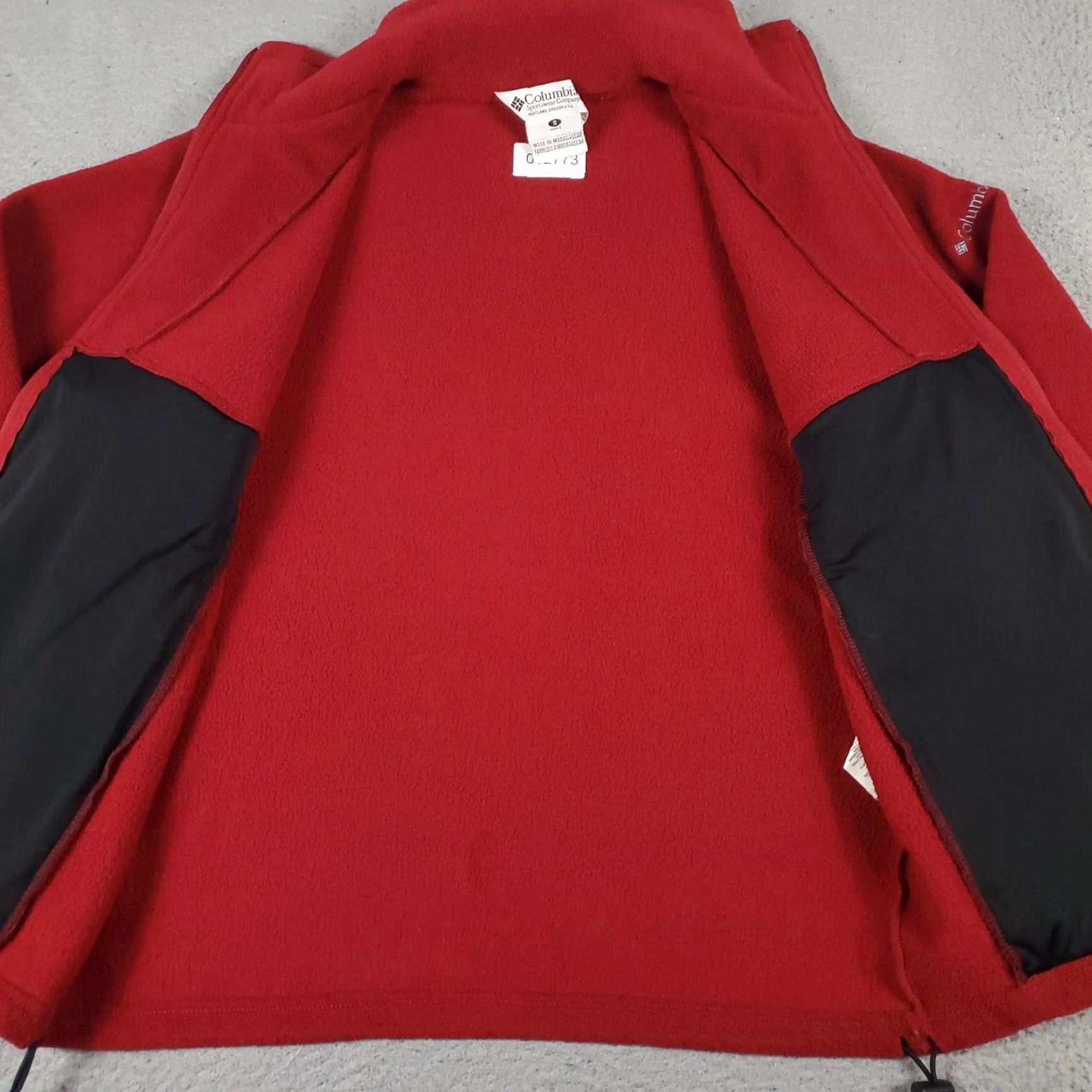 Vintage Columbia Sweater Mens Small Red Fleece Full Zip Up Outdoor Shirt Size US S / EU 44-46 / 1 - 6 Thumbnail