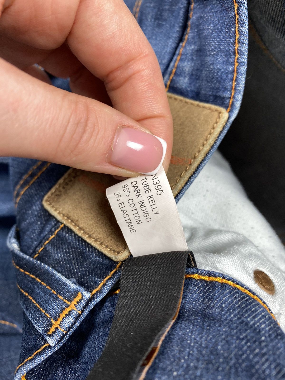Nudie Jeans Nudie Jeans Co Tube Kelly Dark Indigo men’s jeans size 27 32 Size US 27 - 18 Thumbnail