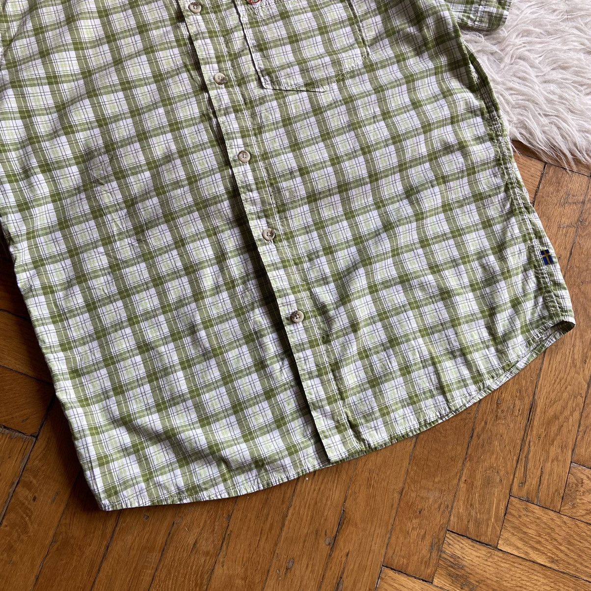 Fjallraven × Vintage 📌 Vintage Fjallraven Outdoor Plaid Pocket Shirt Size US L / EU 52-54 / 3 - 3 Thumbnail