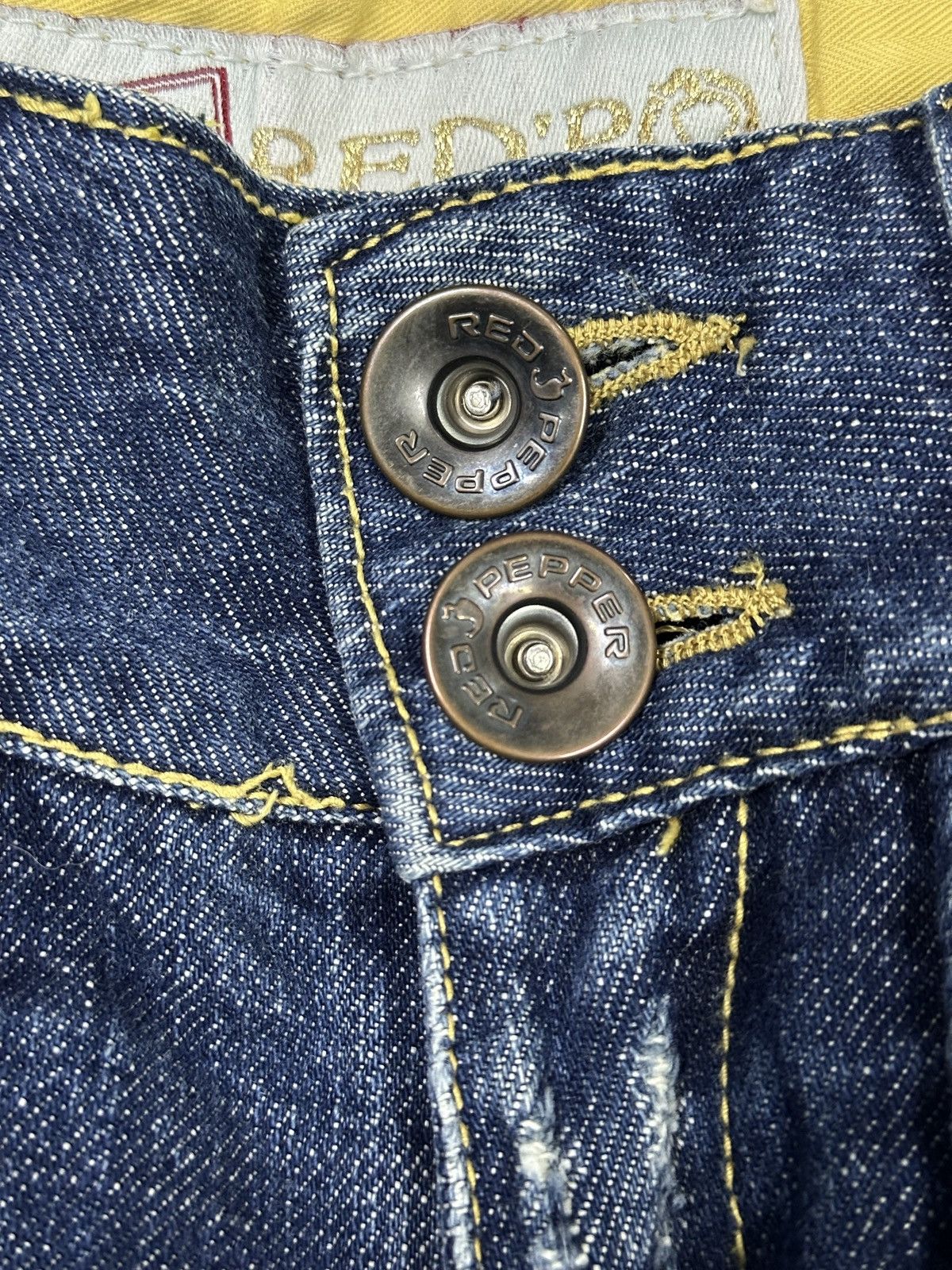 Japanese Brand Flare 💥 RedPeppers Denim Boot Cut 💥 Size US 31 - 9 Thumbnail
