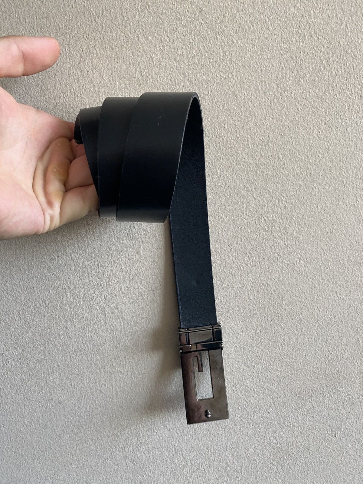 Gucci Vintage Gucci Leather Belt Size ONE SIZE - 4 Thumbnail