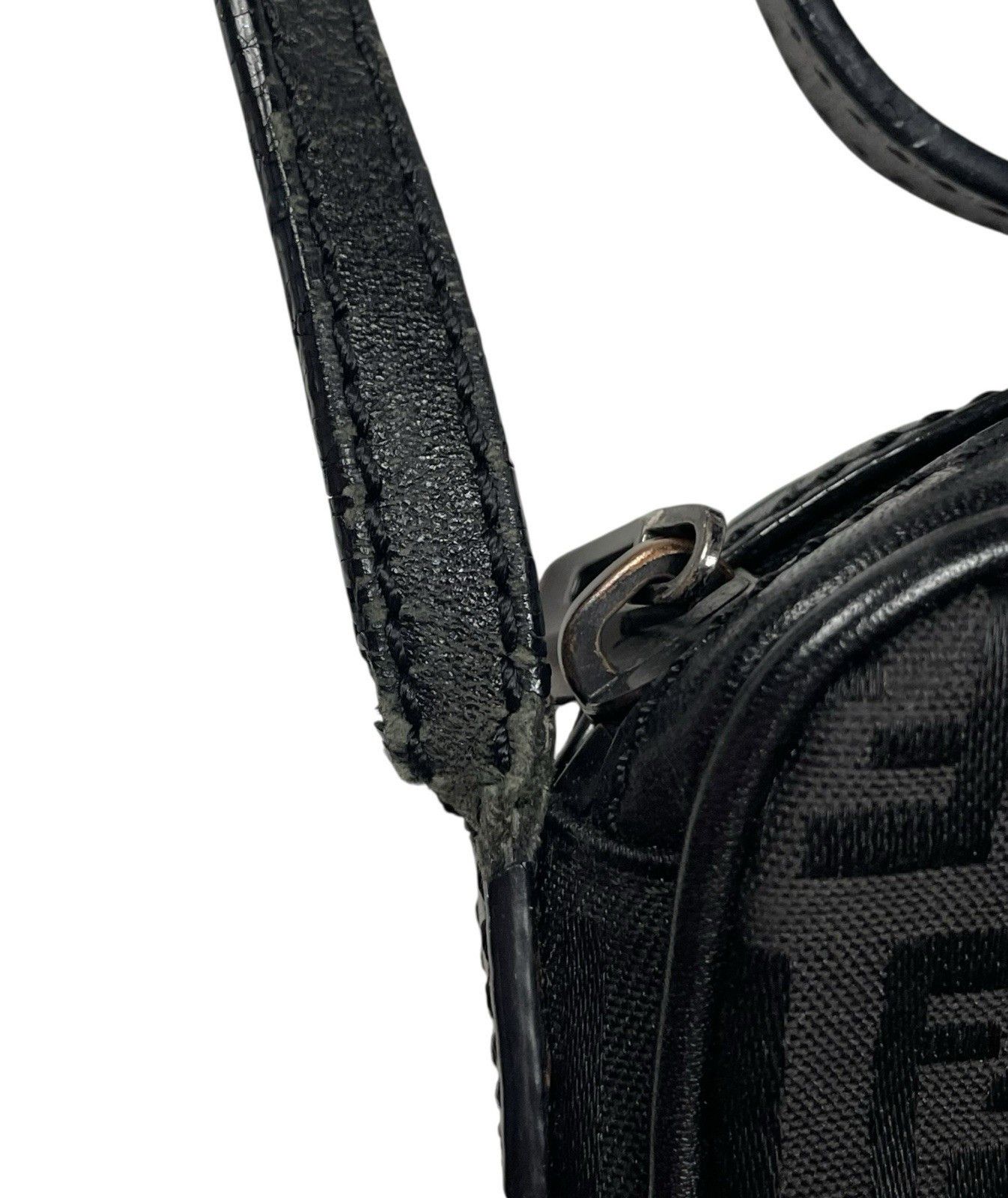 Fendi Fendi Crossbody Bag FF Zucca Monogram Mini Micro Pochette Size ONE SIZE - 11 Thumbnail