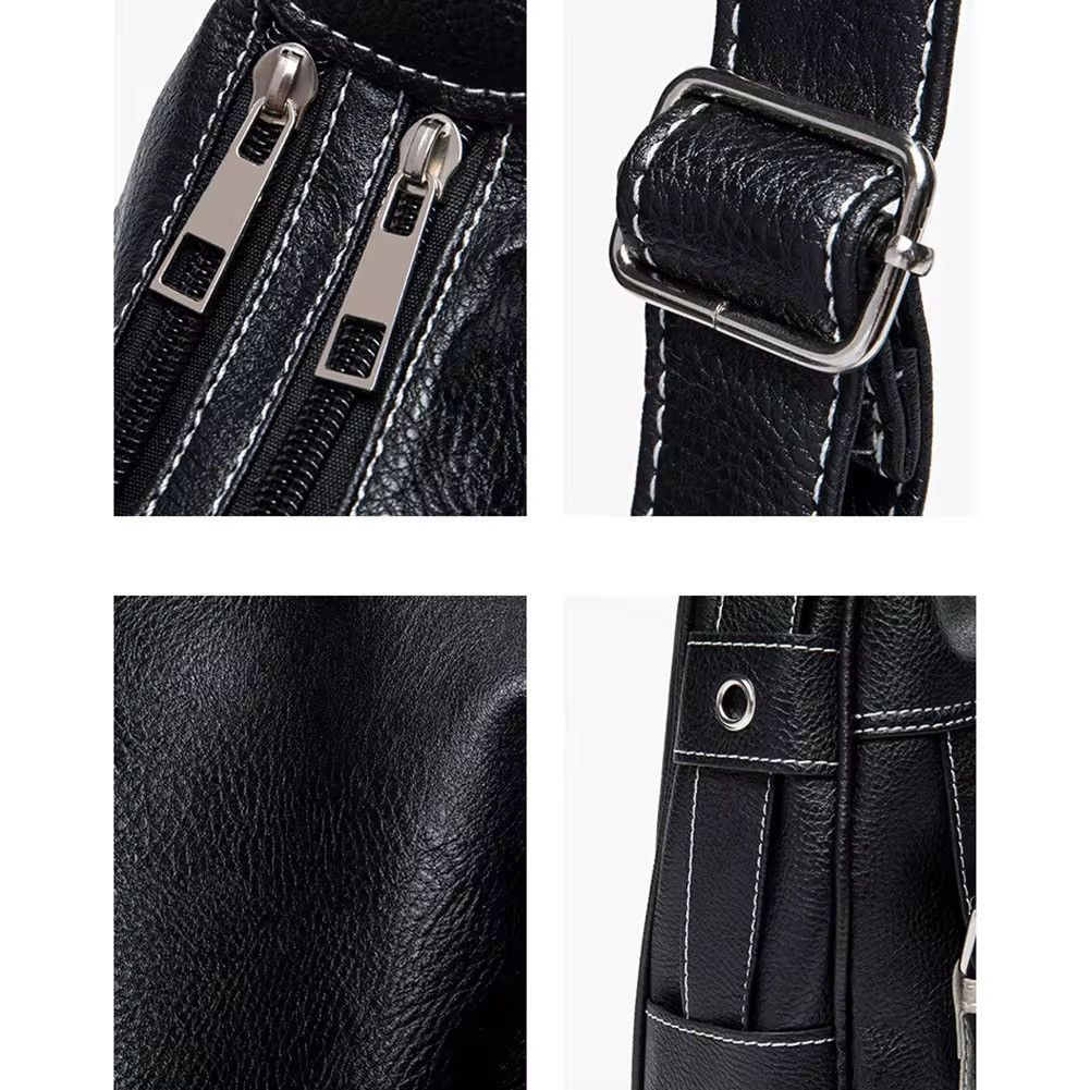 Vintage Y2k Retro Vintage PU Leather Shoulder Crossbody Bag Size ONE SIZE - 7 Thumbnail