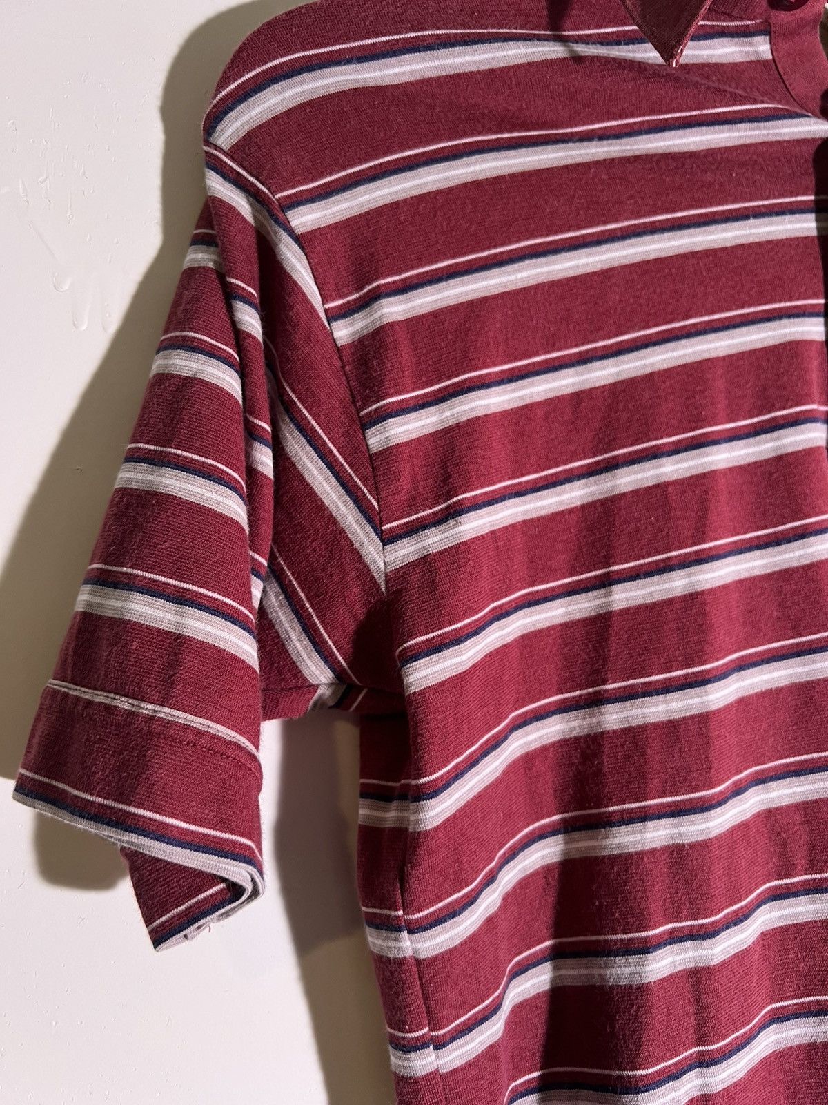 Vintage 80’s 90’s VTG Vintage Andhurst Striped Retro Red Polo Shirt Size US S / EU 44-46 / 1 - 3 Thumbnail