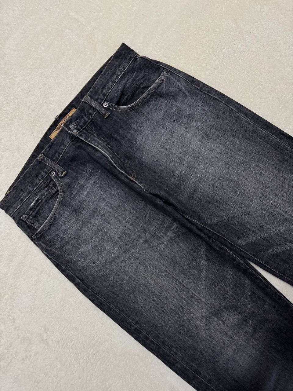 Other INSANE 90s Vintage Uniqlo Mudwash Regular Fit Straight Jeans Size US 32 / EU 48 - 6 Thumbnail