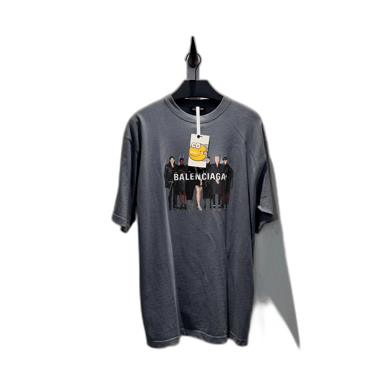 Balenciaga Balenciaga Gray Short Sleeve T Size US XS / EU 42 / 0 - 1 Thumbnail
