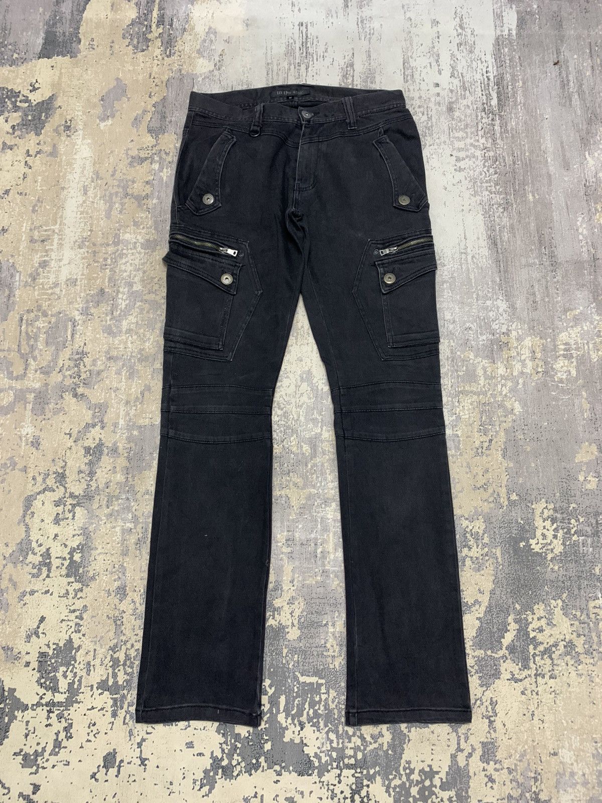 In The Attic In The Attic Avant Garde Gimmick Cargo Pants Cyberpunk Size US 31 - 1 Thumbnail