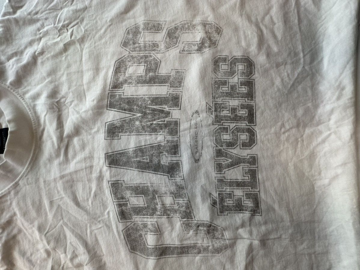 Balenciaga Balenciaga ‘Champs Élysées’ Oversized Tee Size US XL / EU 56 / 4 - 4 Thumbnail