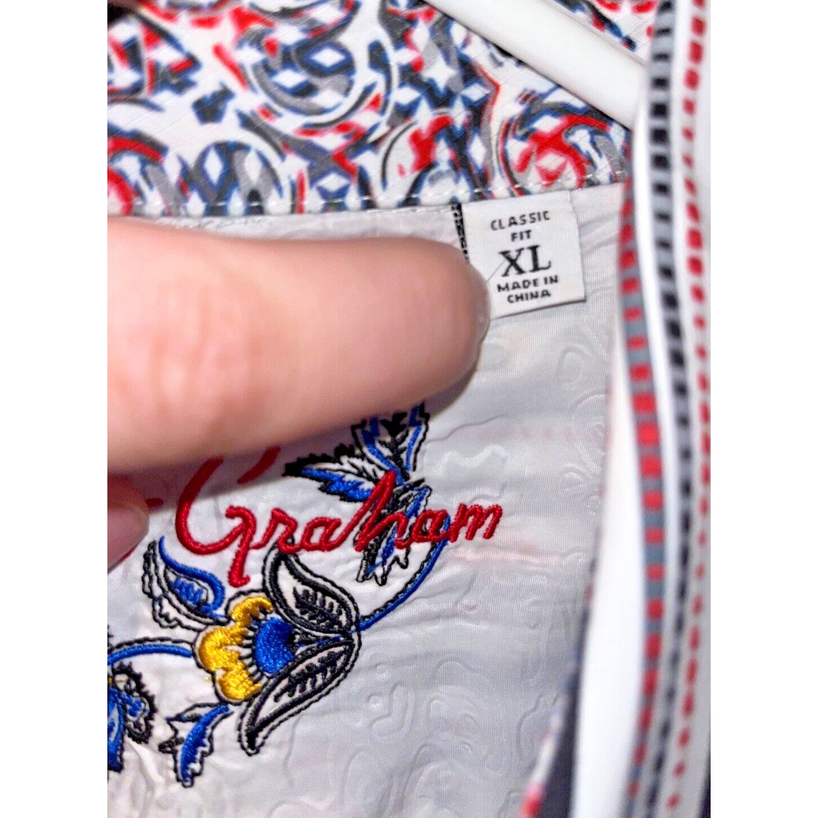 Robert Graham Robert Graham Flip Cuff Striped Button Down Shirt Sz XL NWOT Size US XL / EU 56 / 4 - 7 Thumbnail