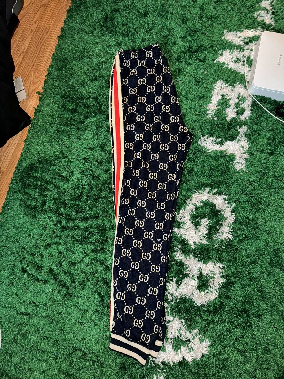 Louis Vuitton GG JACQUARD JOGGERS Grailed