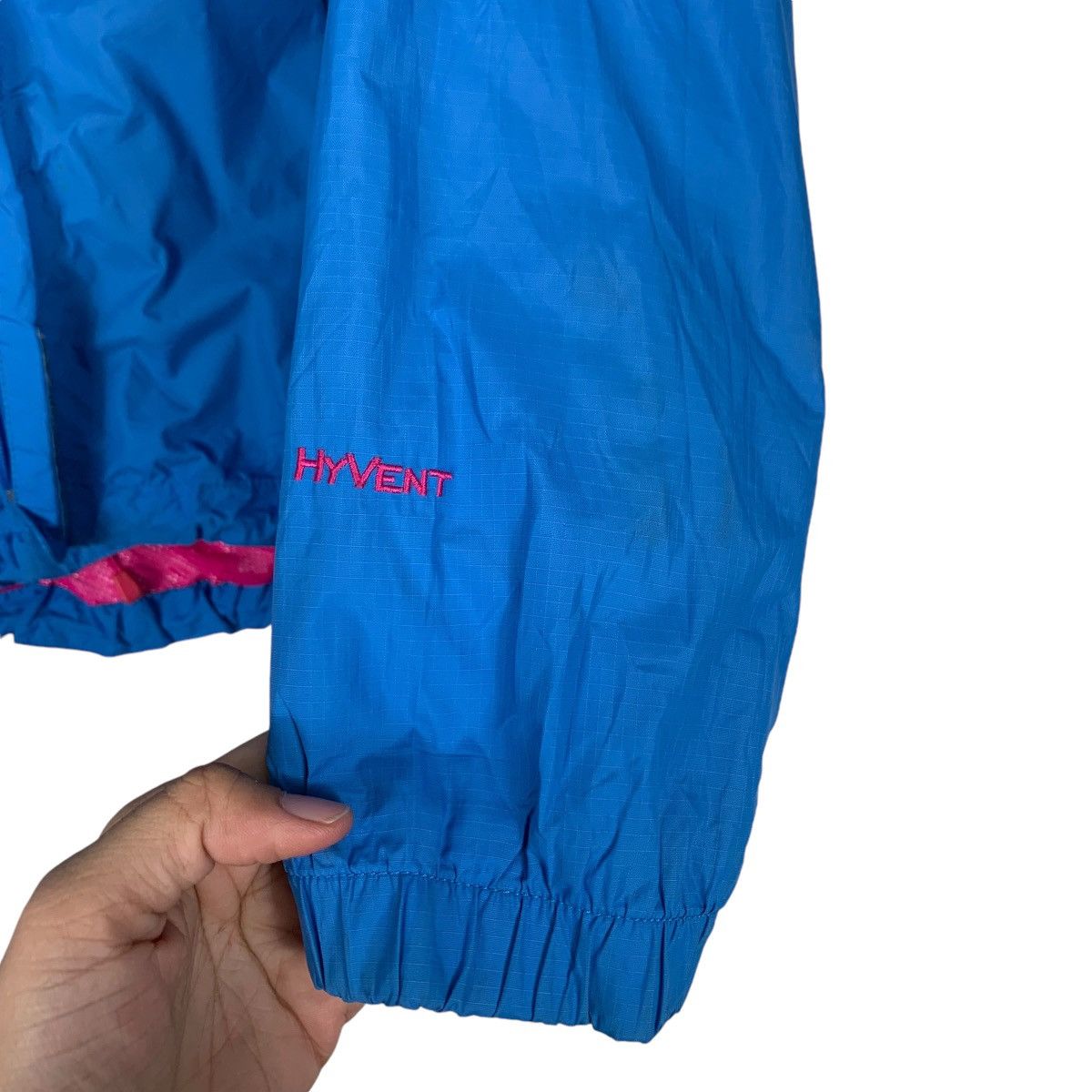 The North Face THE NORTH FACE Blue Hoodie Jacket Rain Jacket #1241-C56 Size S / US 4 / IT 40 - 14 Thumbnail