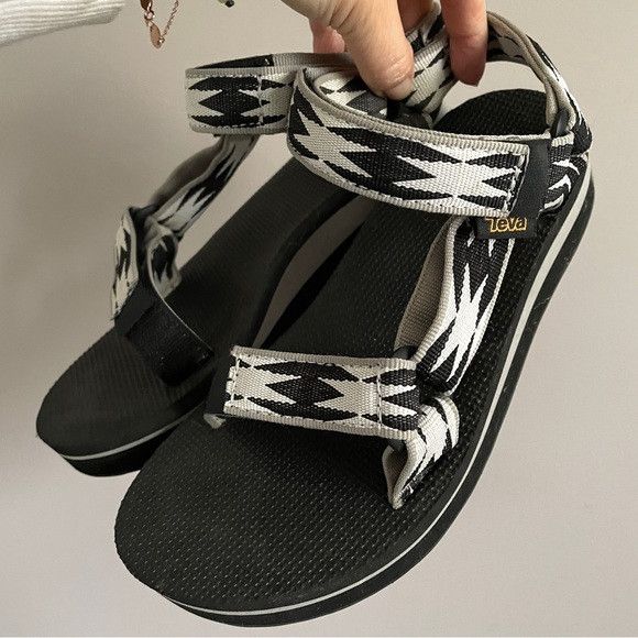 Teva Teva B&W Midform Sports Universal Sandals - 5 Size US 5 / IT 35 - 4 Thumbnail