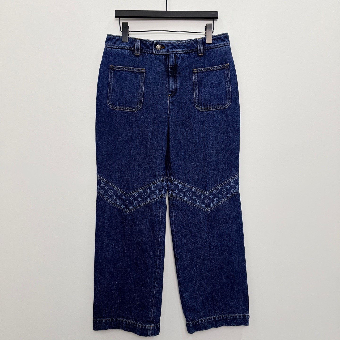 Louis Vuitton Louis Vuitton SS26 Colorblock Straight Jeans Size US 40 / EU 56 - 1 Thumbnail