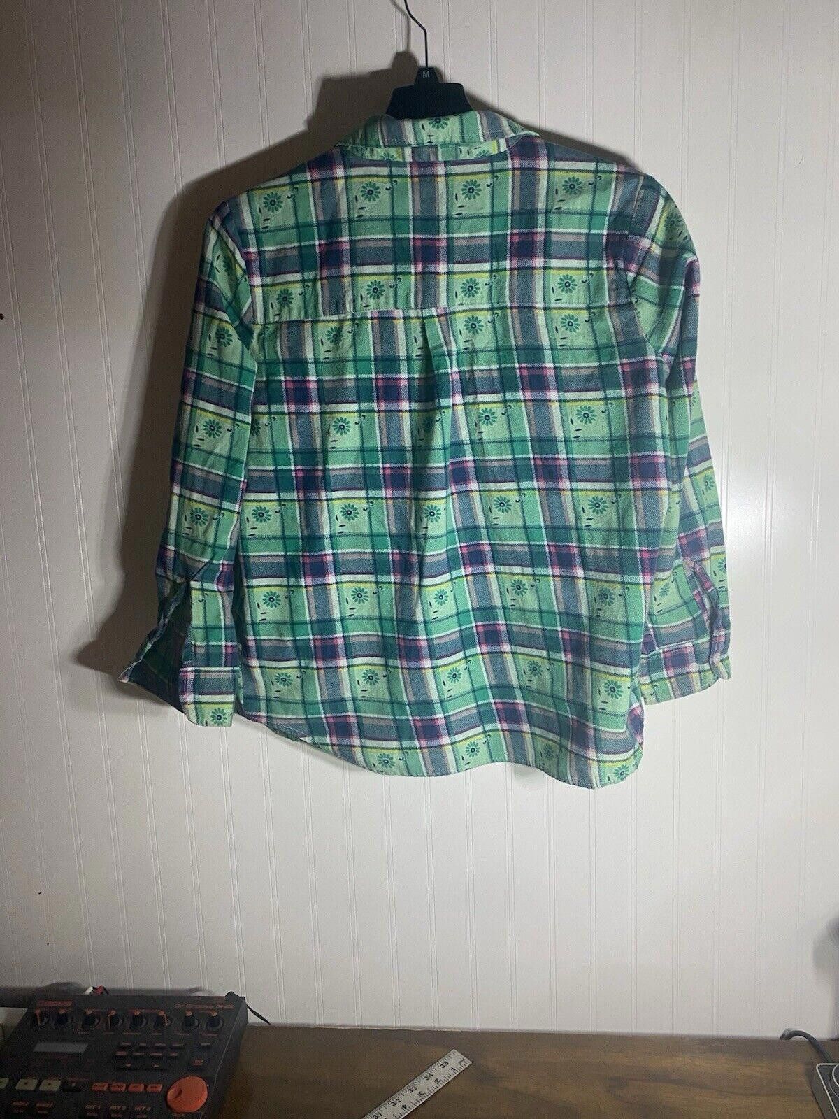 Designer Vintage Flannel Shirt Size US L / EU 52-54 / 3 - 2 Thumbnail