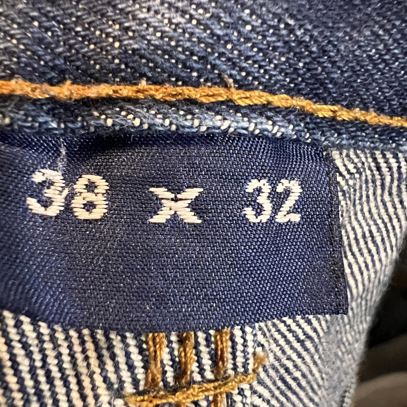 Unknown London Men's Blue Denim Jeans Size 38x32 Size US 38 / EU 54 - 3 Thumbnail