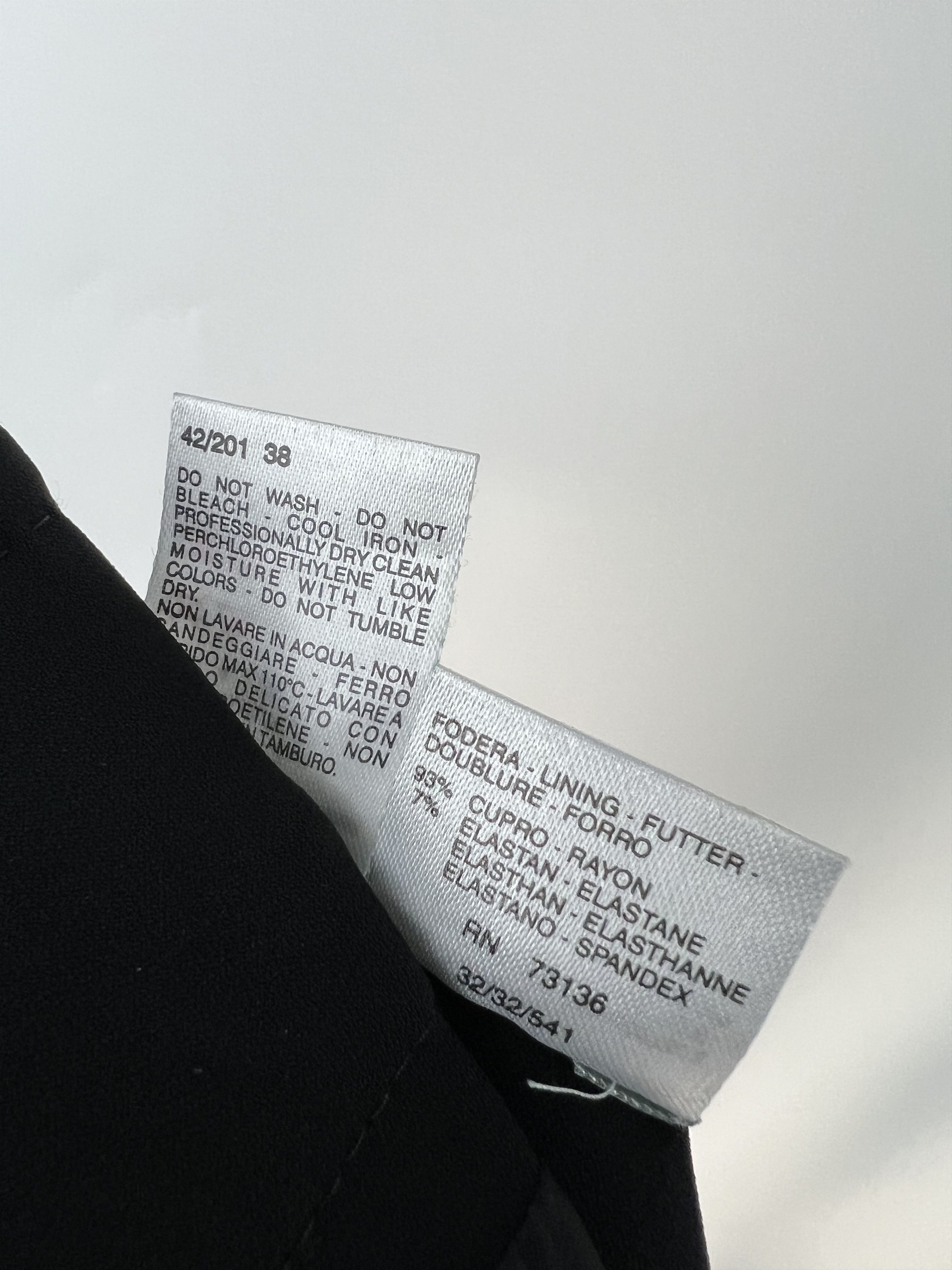 Max Mara Max Mara Black Skirt Suit Size US4 GB6 IT38 Size S / US 4 / IT 40 - 18 Thumbnail