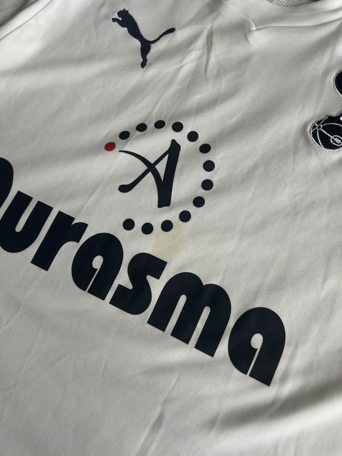 Puma × Vintage Puma Tottenham Hotspurs 2011-12 Home Football Soccer Jersey Size US S / EU 44-46 / 1 - 3 Thumbnail
