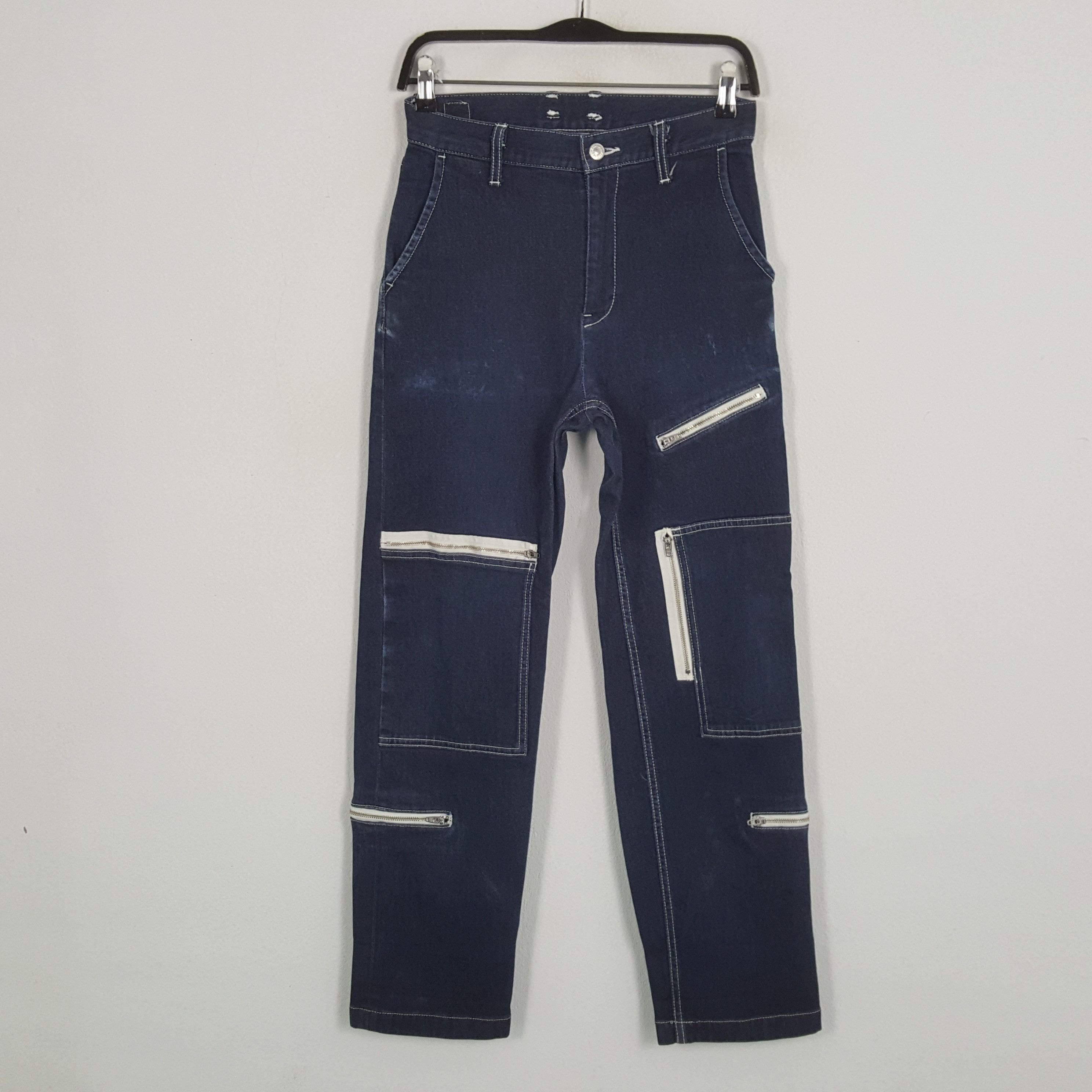 Japanese Brand XGIRL Fashion Design Style Jeans Streetwear Size 27" / US 4 / IT 40 - 4 Thumbnail