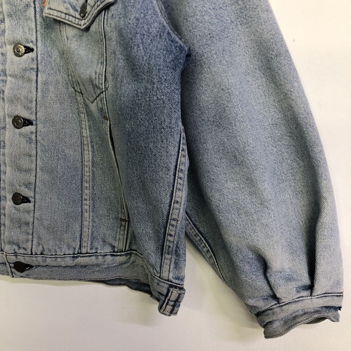 Levi's Vintage Clothing × Vintage Vintage Levi’s Big E Denim Light Wash Jacket Size US M / EU 48-50 / 2 - 7 Thumbnail