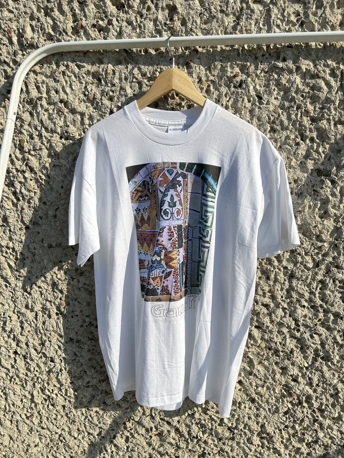 Vintage Vintage 90s art t-shirt Size US XL / EU 56 / 4 - 1 Thumbnail