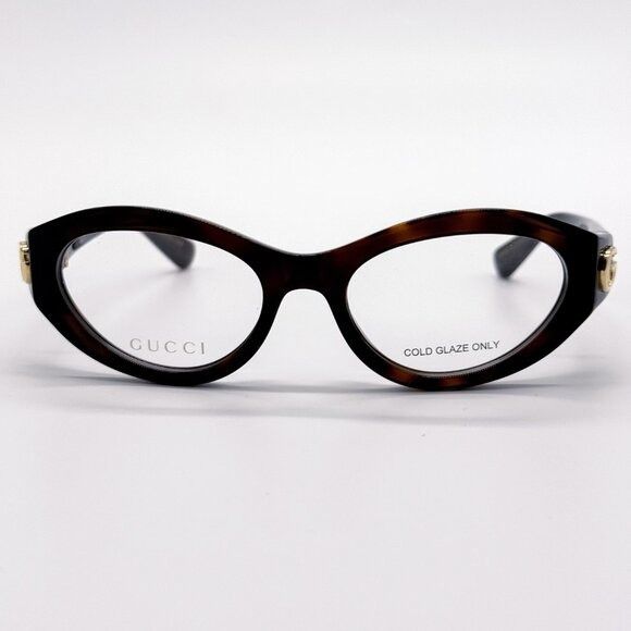 Gucci NEW GUCCI GG1405O 002 HAVANA WOMEN EYEGLASSES GUCCI Size ONE SIZE - 5 Thumbnail