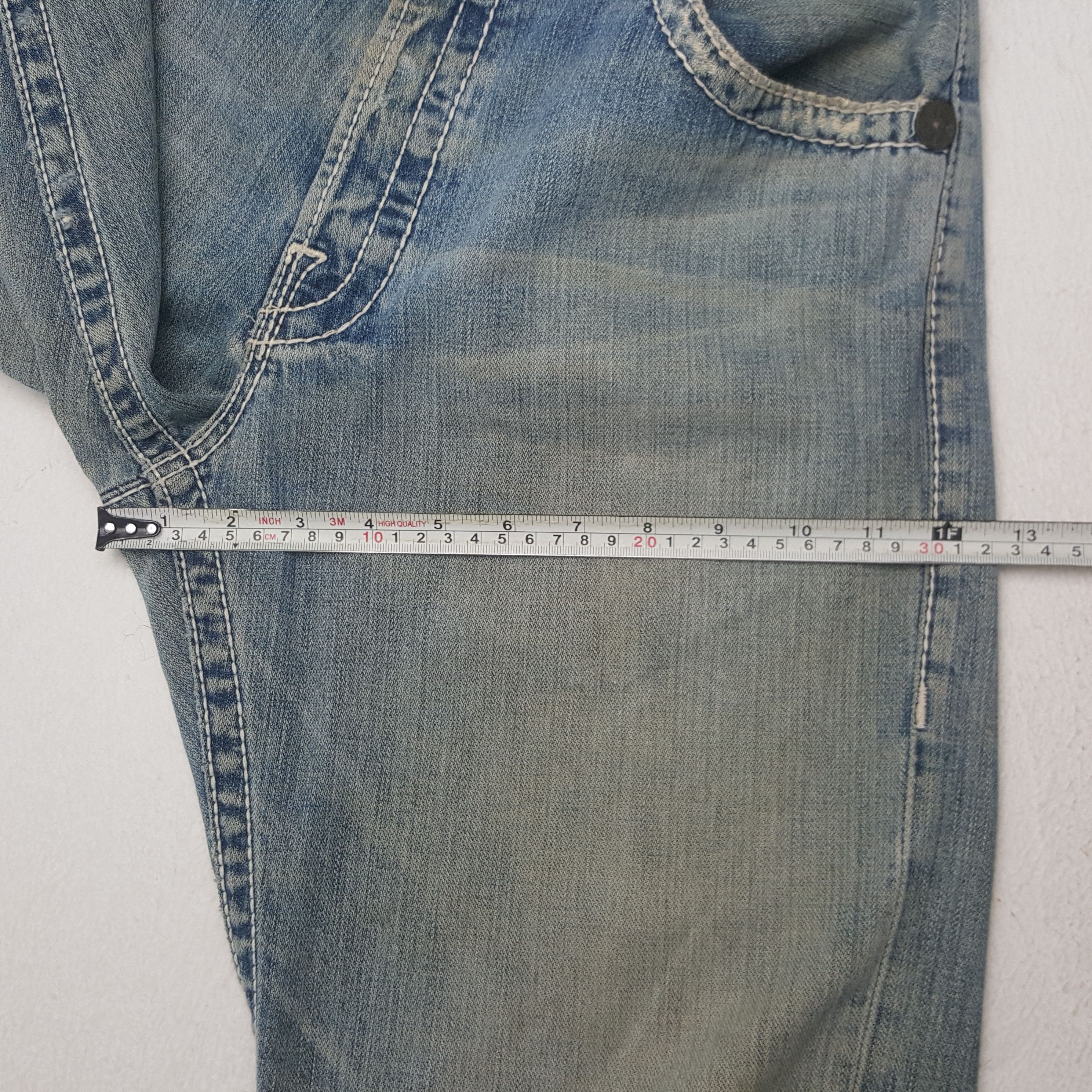 True Religion × Vintage Vintage True Religion Marco Big T Denim Jeans Size US 33 - 9 Thumbnail