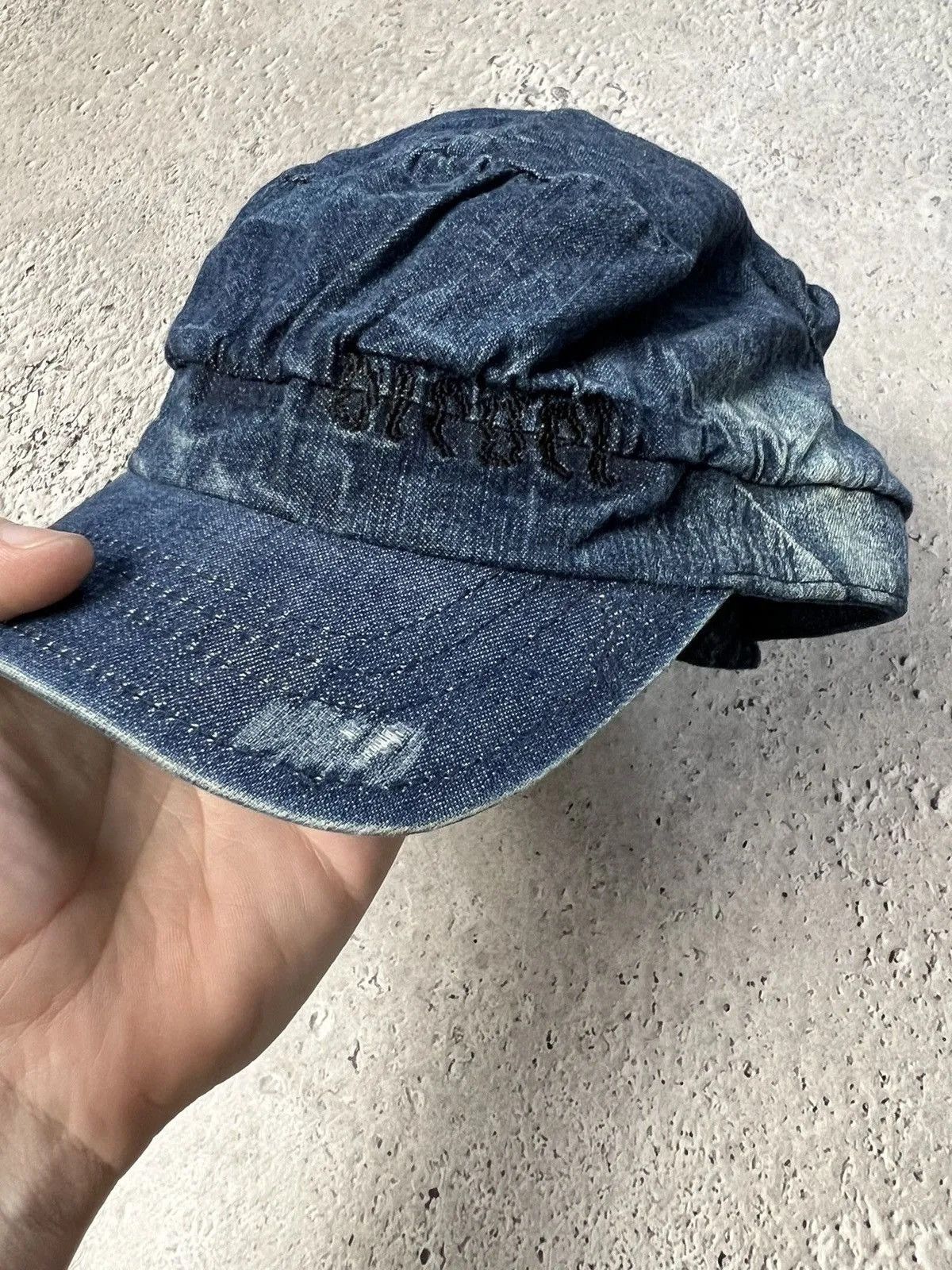 Diesel Vintage diesel japanese denim 90s hat cap Size ONE SIZE - 2 Thumbnail