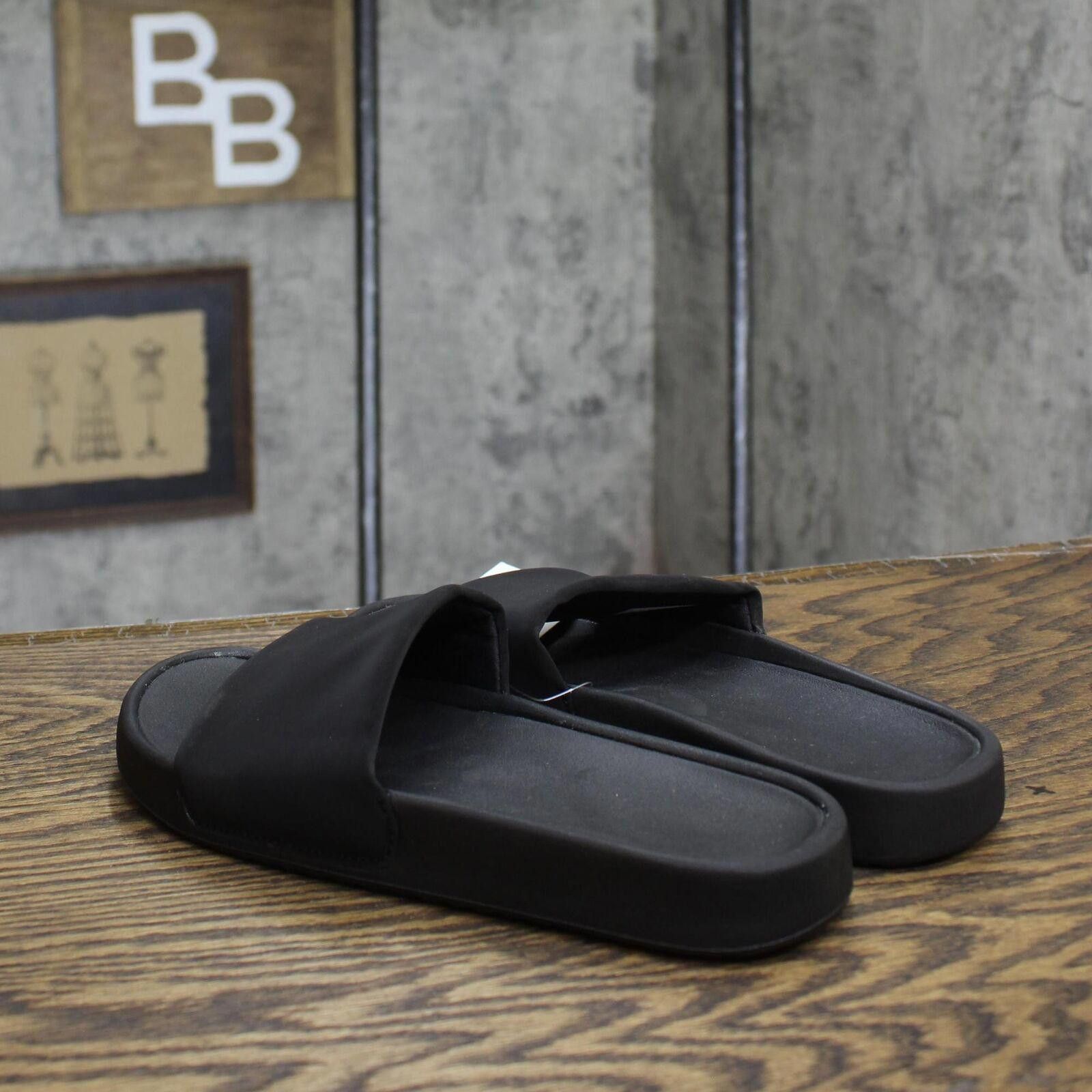 Designer NWT All In Motion Slide Sandals 89259395 Black 5M 5 M Size US 5 / IT 35 - 2 Thumbnail