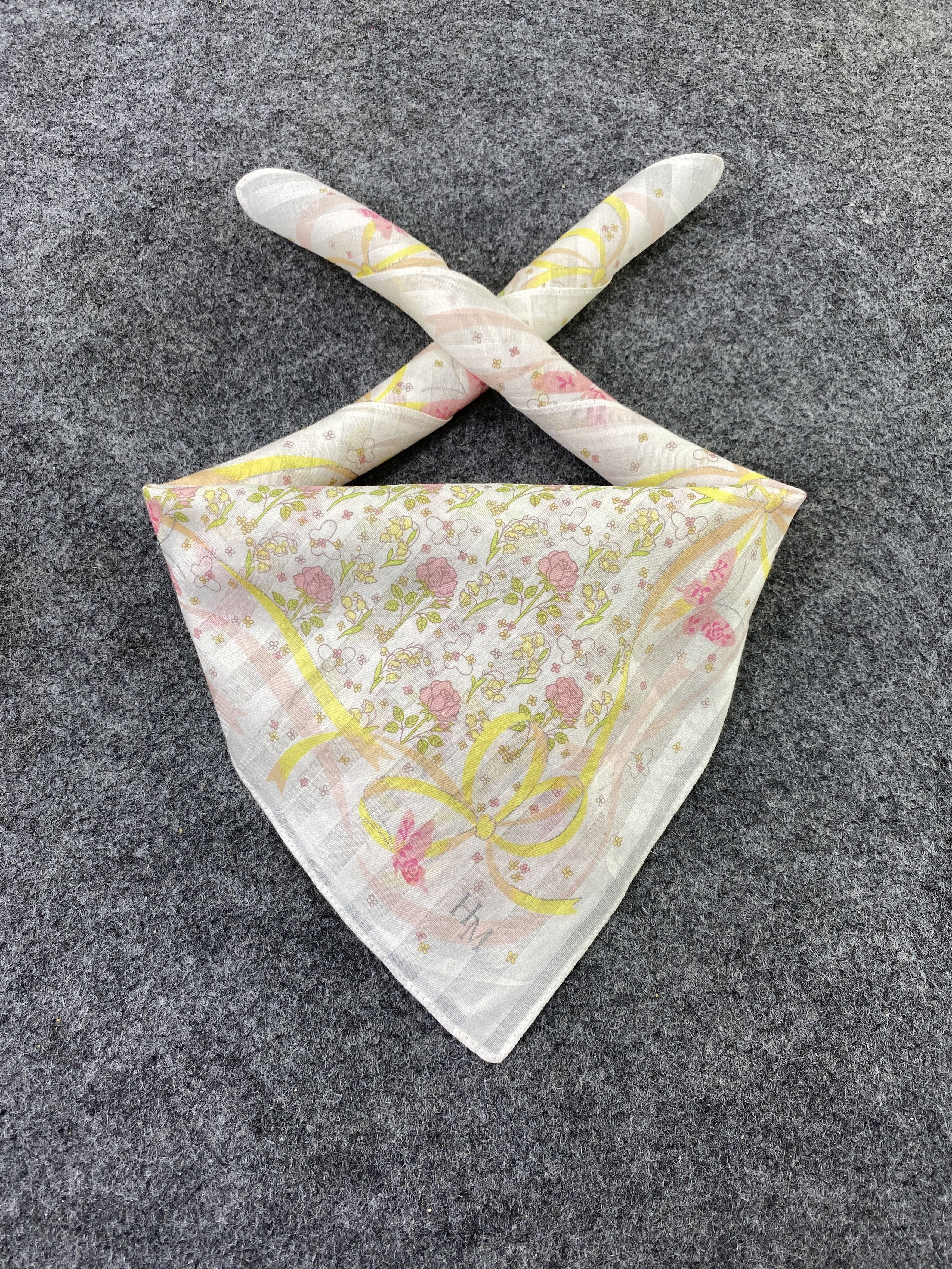 Hanae Mori × Vintage Hanae Mori Handkerchief / Bandana / Neckerchief-B213 Size ONE SIZE - 2 Thumbnail