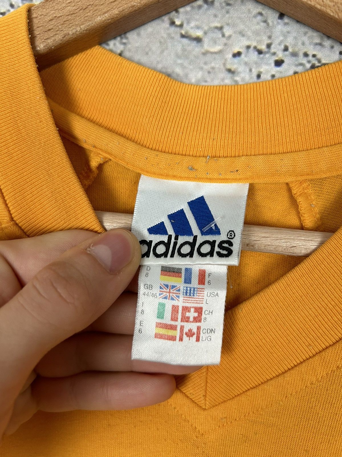 Adidas Vintage Adidas 90s Sportswear Tee Hype Streetwear Size US M / EU 48-50 / 2 - 5 Thumbnail