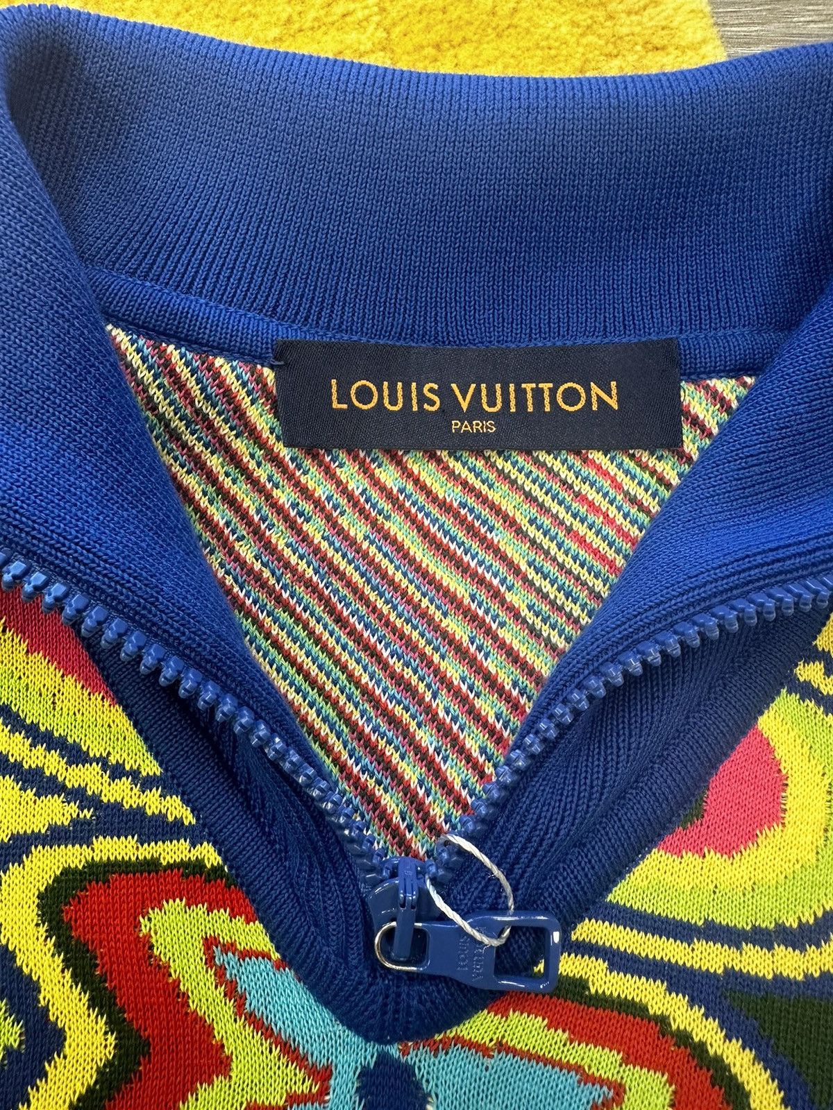 Louis Vuitton Louis Vuitton Psychedelic Quarter Zip Size US L / EU 52-54 / 3 - 4 Thumbnail